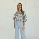 Spring Stunner Pants - Blue