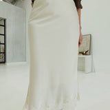 Sonja Slip Skirt - Champagne