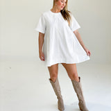 Maureen Mini Dress - White