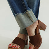 Sugar & Spice Wooden Heels