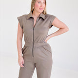 Profile Jumpsuit - Mocha