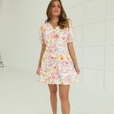 Floral Haze Mini Dress