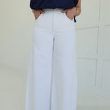 Off-Duty Ivory Jeans