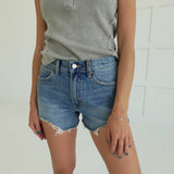 Back Home Denim Shorts - Medium