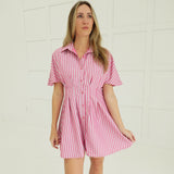 Sanders Mini Dress - Pink