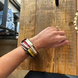 Resin Block Stretch Bracelet
