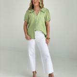 Stella Spring Blouse - Green