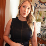 Matron of Denim Midi Dress