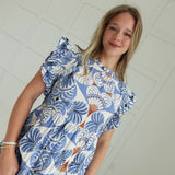 Make Things Right Midi Dress - Blue