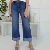 Wild Wish Cuff Jeans