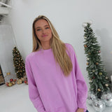 The Diver Pullover - Mauve