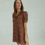 Florence Mini Dress - Mocha