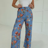 Lolita Floral Pants