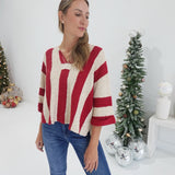 Compliments Me Sweater - Red