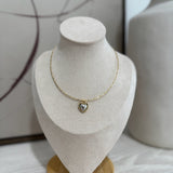 Rounded Heart Pendant Necklace