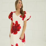 Honoree Maxi Dress - Red
