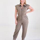 Profile Jumpsuit - Mocha