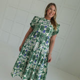 Make Things Right Midi Dress - Green