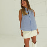 Shoemaker Top - Blue