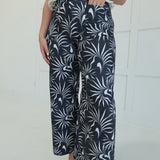 Paloma Cropped Pants - Black