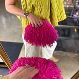 Cloud WOFF Clutch - Pink
