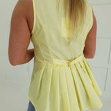 Brighton Top - Yellow