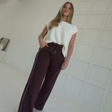 Checkpoint Pants - Burgundy