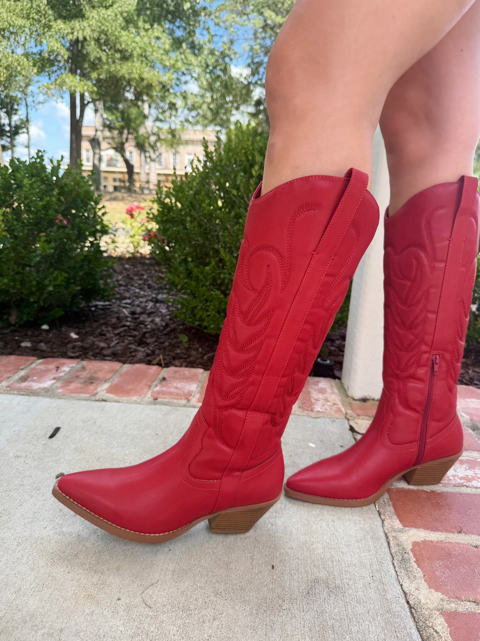 Dixie Western Boot - Red - Coconuts by Matisse