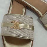 Solana Step Sandal - Gold