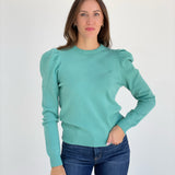 Back For Basics Sweater - Polar Green