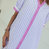 Kylie Shift Dress - Lavender