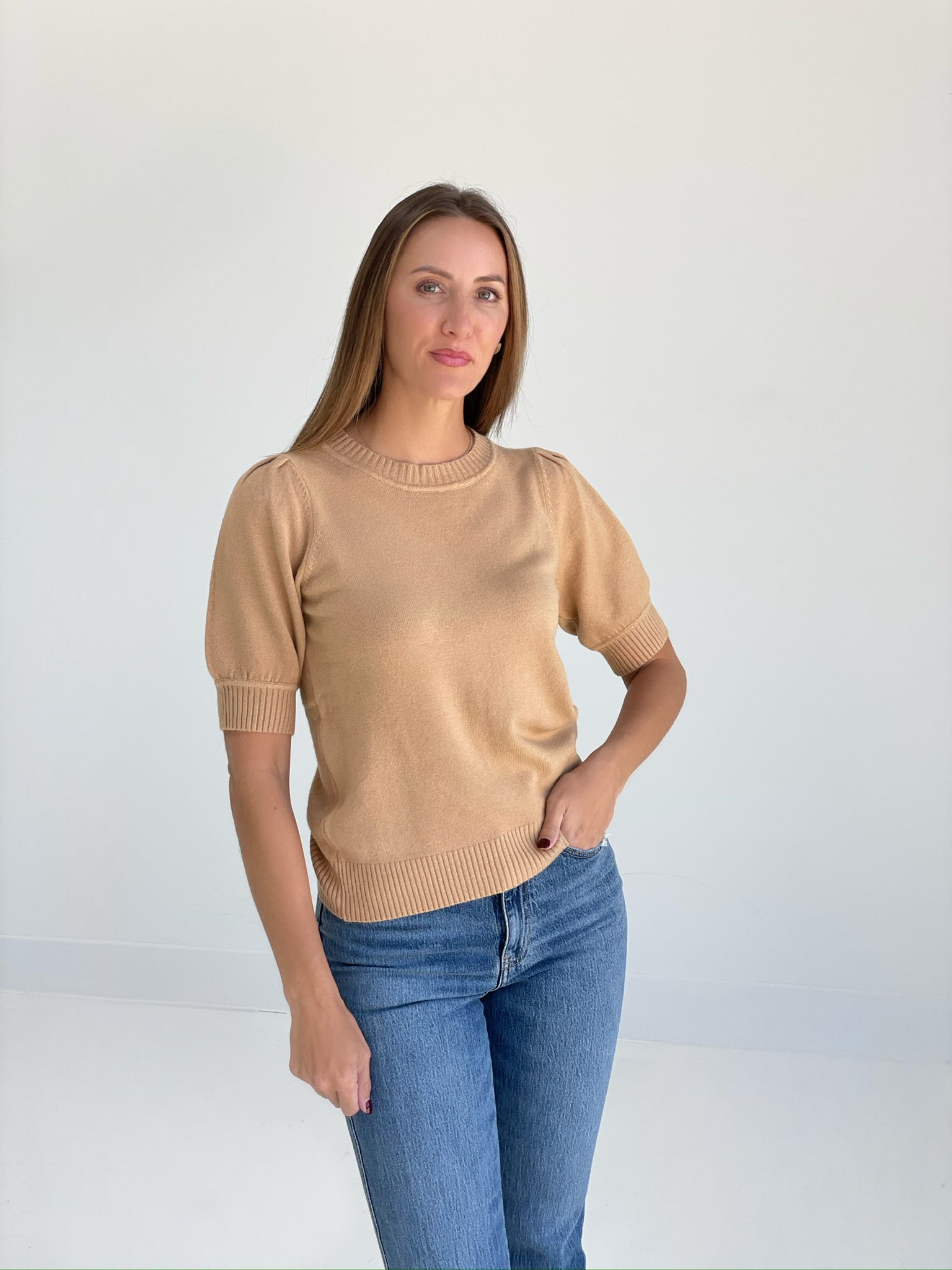 Running Mate Sweater Top - Hazel