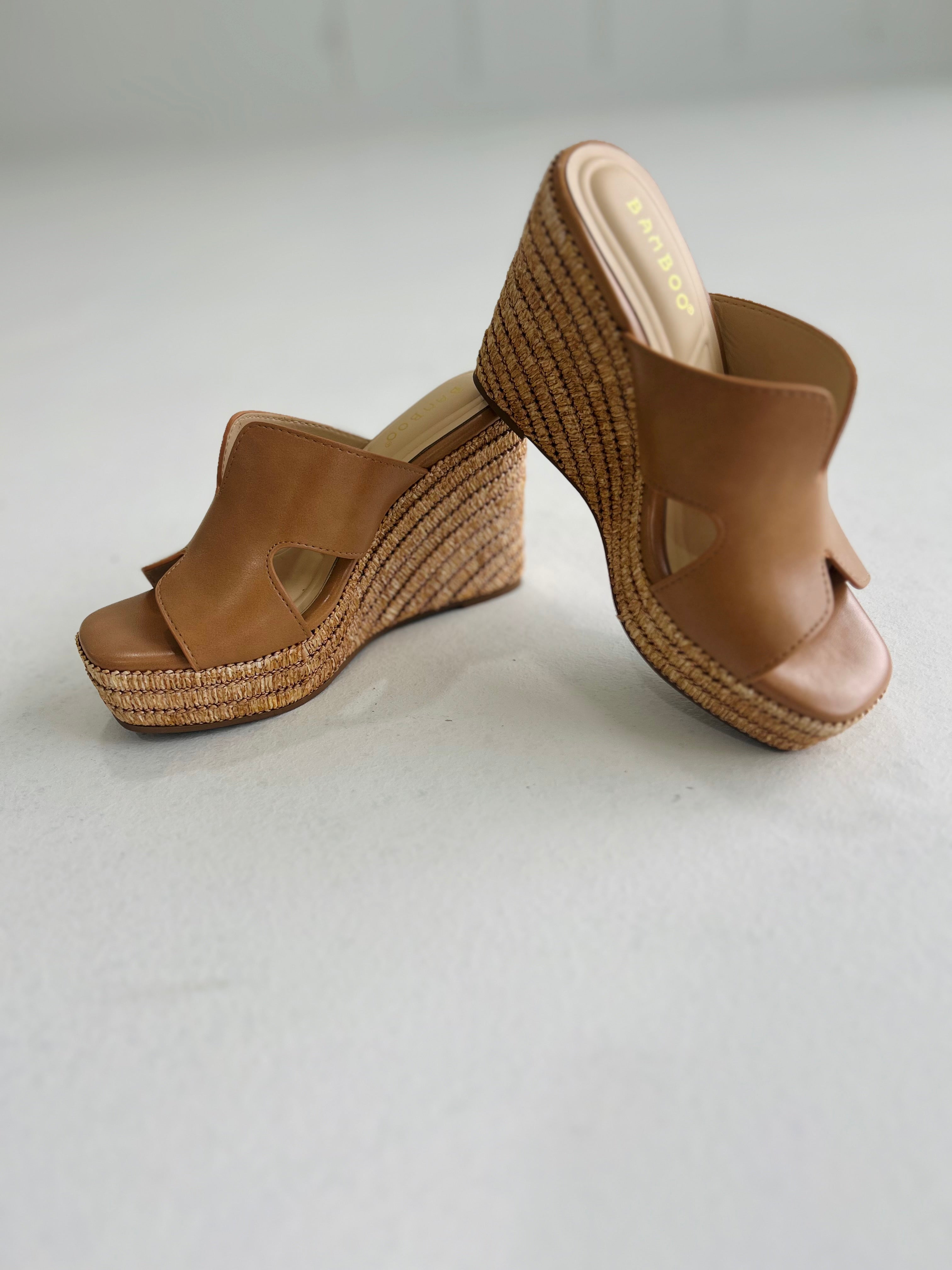Cecilia Wedge - Tan