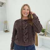 Classic Cable Knit Sweater