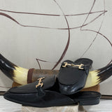 Kleine Horsebit Mule