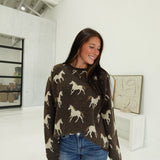 Foxborough Sweater - Chocolate