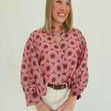 Give a Little Top - Brown