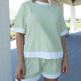 Jefferson Street Striped Set