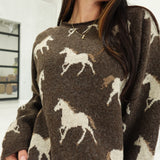 Foxborough Sweater - Chocolate