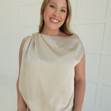 Berkley Blouse - Taupe