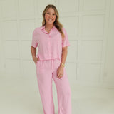 Clean Lines Set - Pink/White