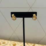 Gold Knot Studs