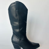Listler Western Boot - Black