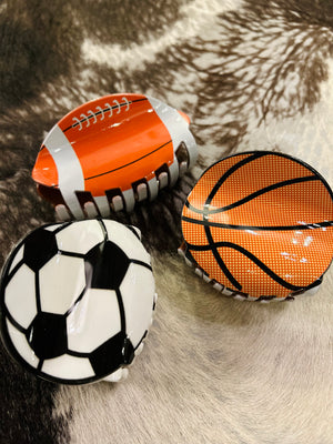 Ball Claw Clip - Football
