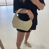 Woven Underarm Bag - Neutral