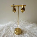 Teardrop Studded Earrings