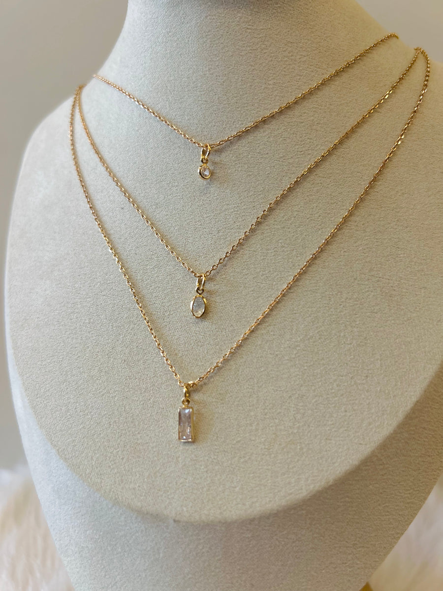 Delicate Multiple Chain Necklace