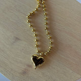 Chunky Heart Necklace