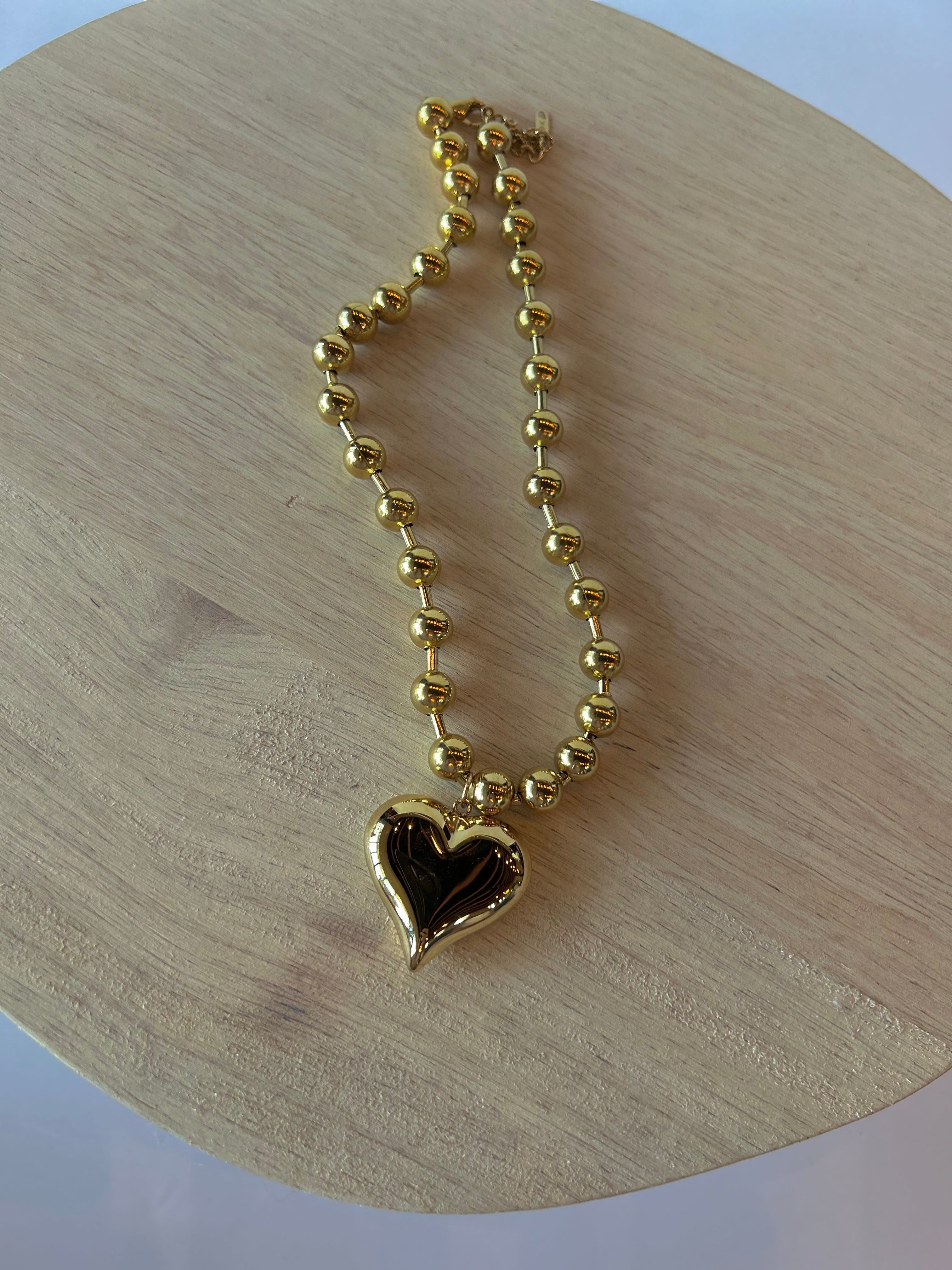 Chunky Heart Necklace