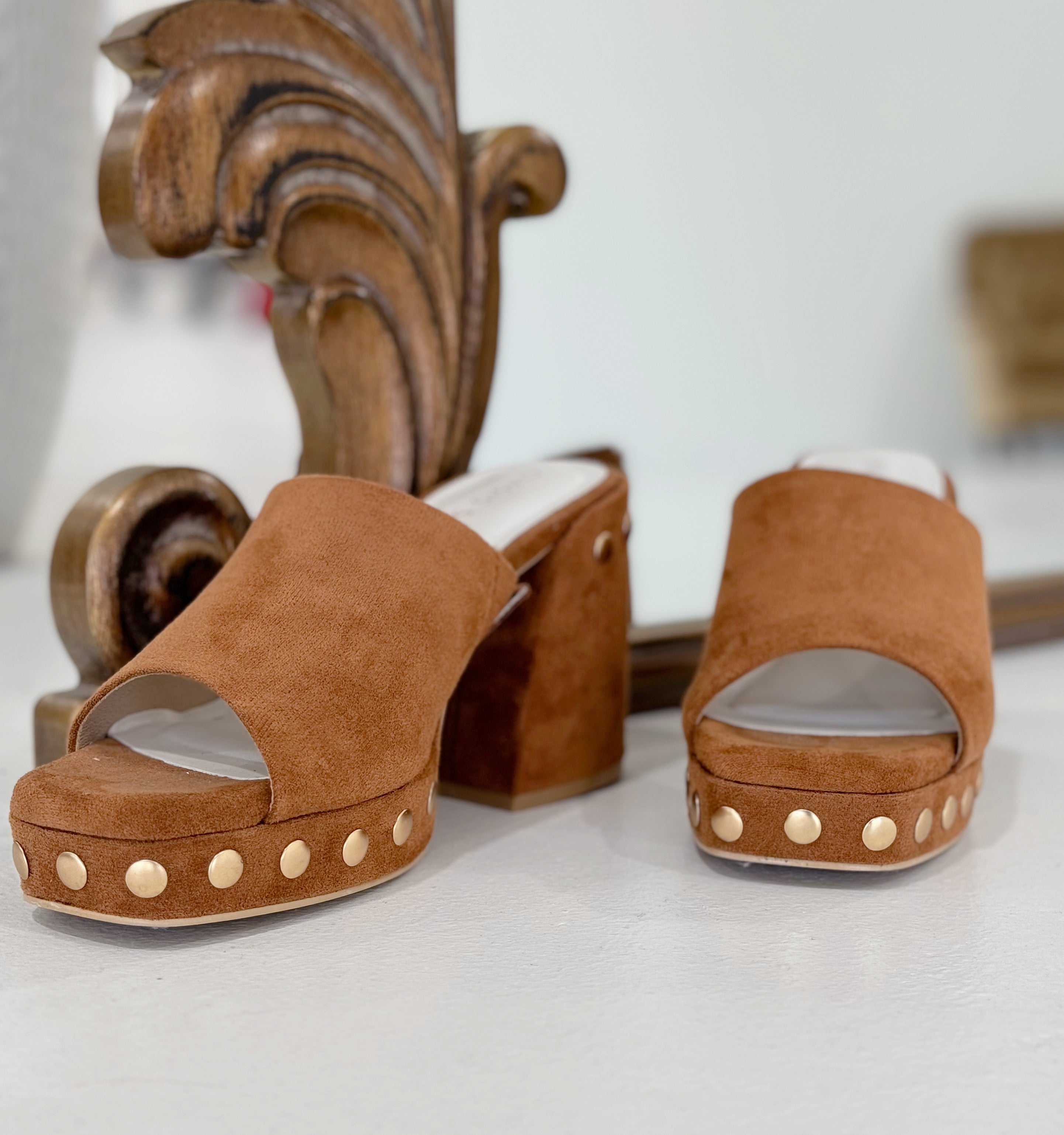 Layton Studded Wedge